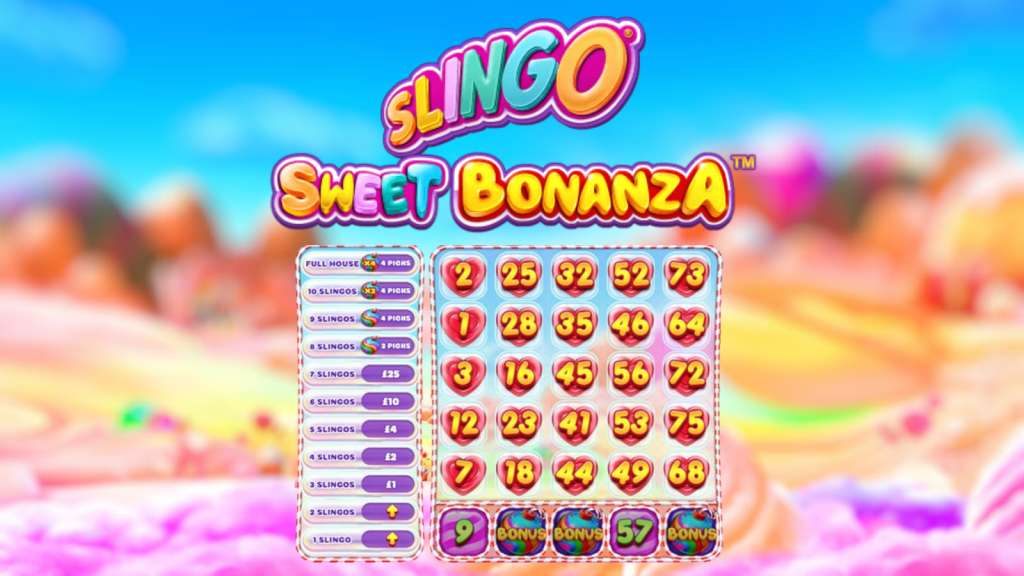 Sweet Bonanza Slingo slot.