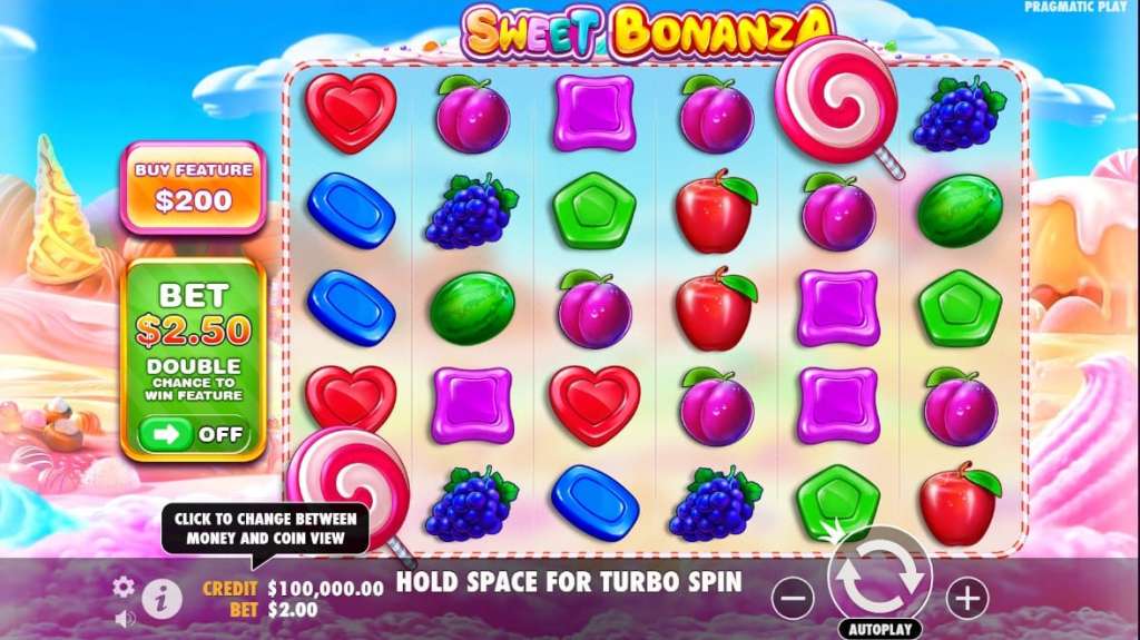 Sweet Bonanza demo slot.