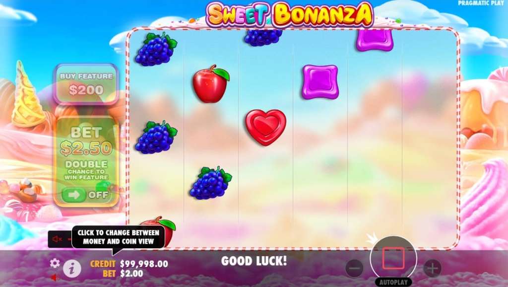 Sweet Bonanza free demo.