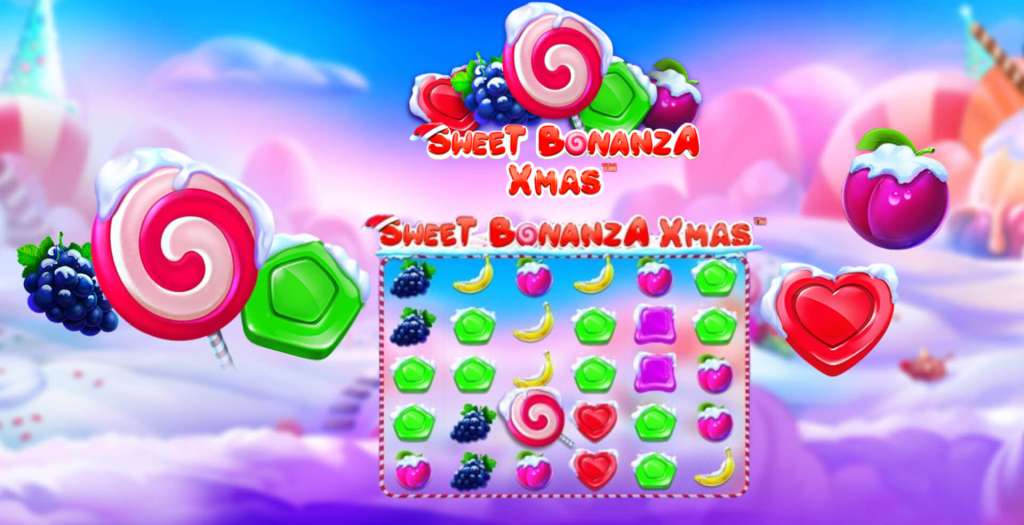 Sweet Bonanza Xmas online slot.